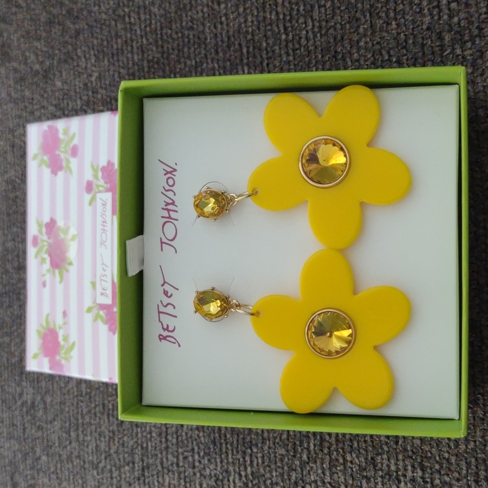 Betsey Johnson earrings